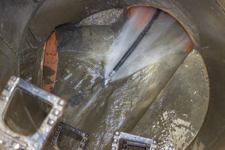 Water Jetting by Liberty Plumbing and Drain
