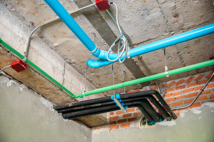 Re-piping by Liberty Plumbing and Drain